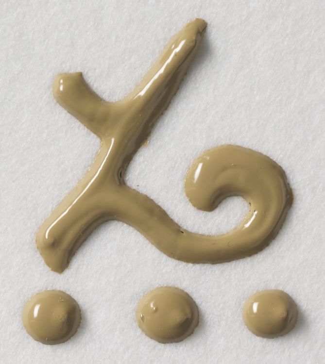 Plaid Fashion Relief™ Dimensional Fabric Paint – Shiny Camel (1.1oz)