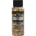 FolkArt Glitterific Icons - Gold Polka Dots (2oz) 