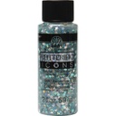FolkArt Glitterific Icons - Blue Stars (2oz)