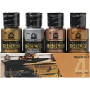 FolkArt Treasure Gold - 4 Colour Paint Set (2oz)
