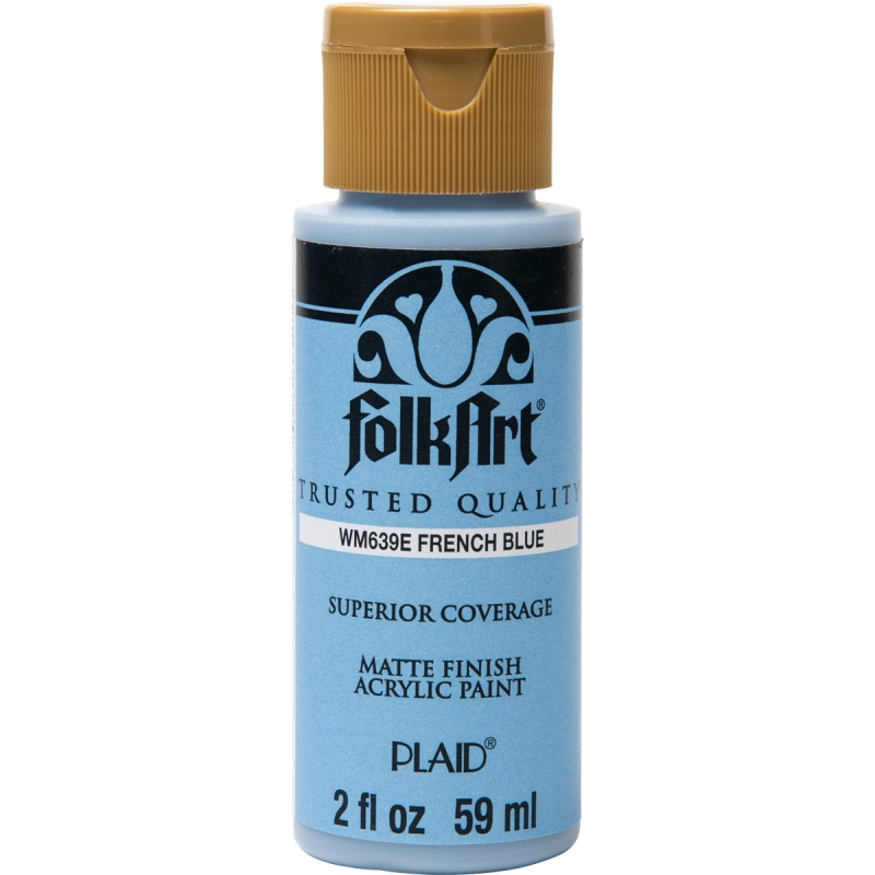 FolkArt Acrylic Paint - French Blue (2oz)