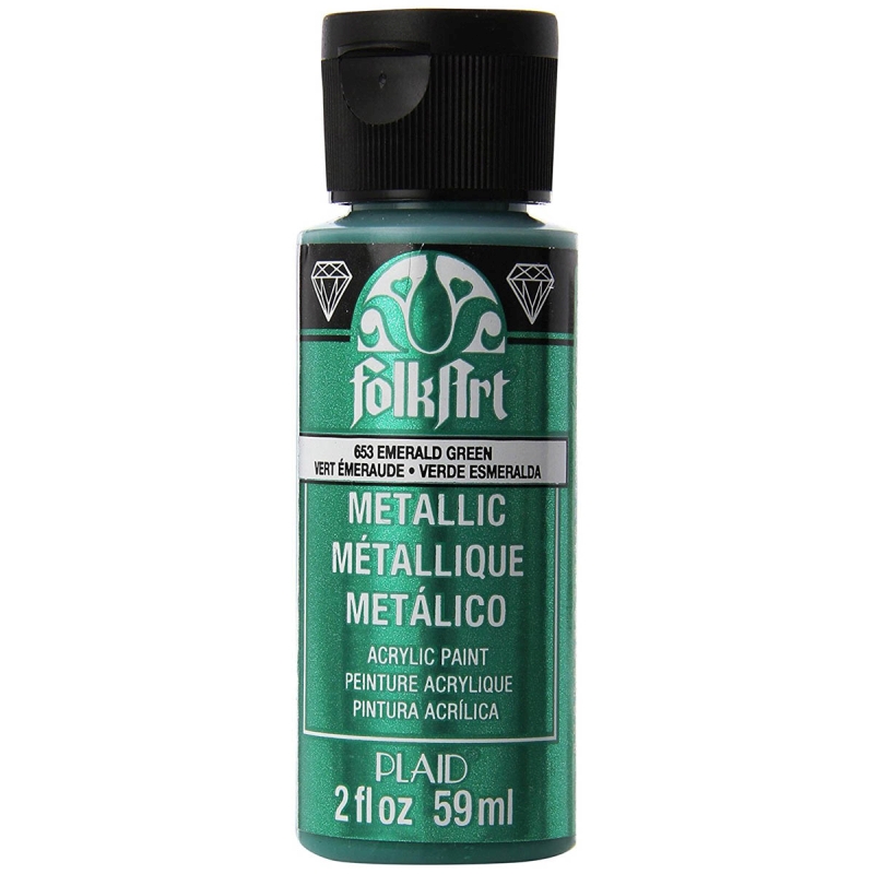 FolkArt Metallic - Emerald Green (2oz)