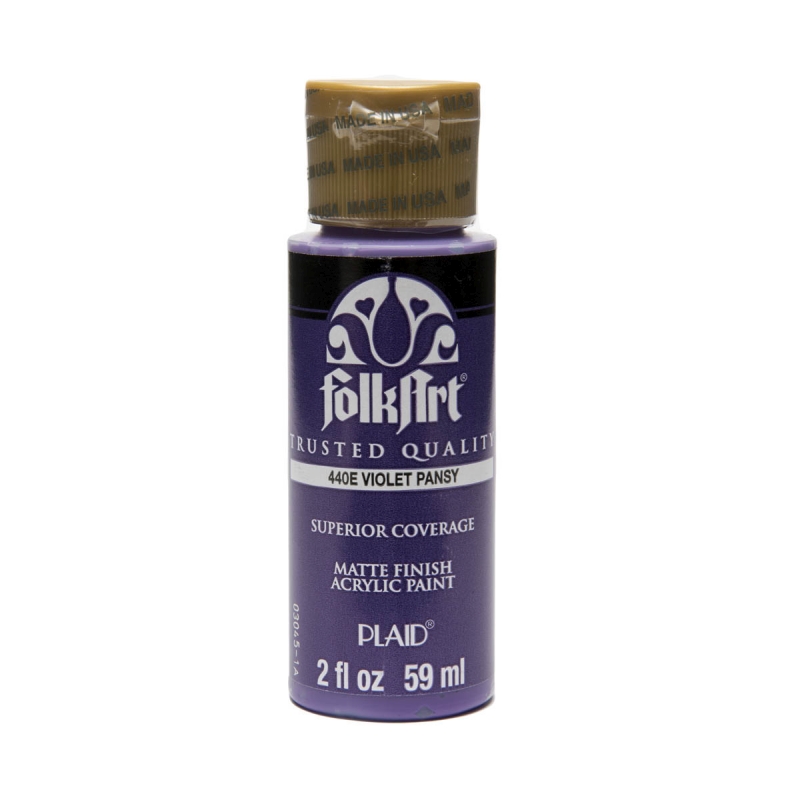 FolkArt Acrylic Paint - Violet Pansy (2oz)
