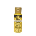 FolkArt Acrylic Paint - Medium Yellow (2oz)