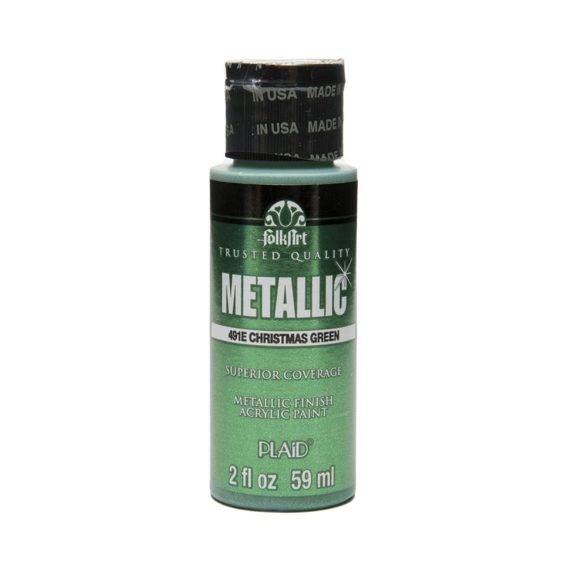 FolkArt Metallic - Christmas Green (2oz)