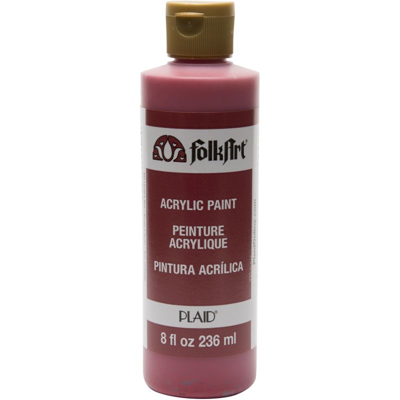 FolkArt Acrylic Paint - Lipstick Red (8oz)