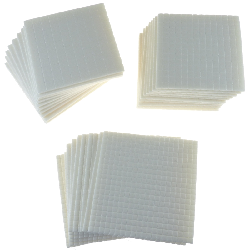 3D Foam Pads - Assorted Sizes x 30 sheets