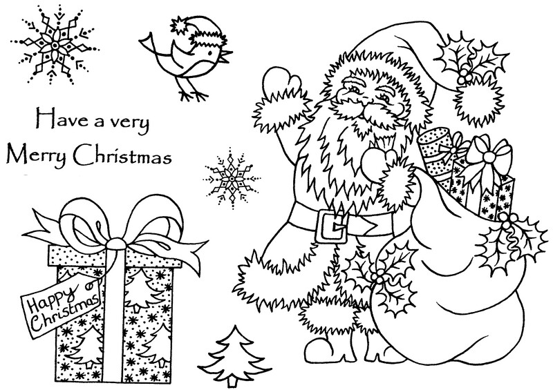 Sweet Dixie Santa with Parcels