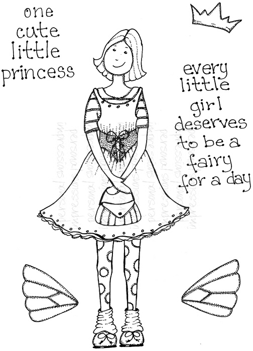 Sweet Dixie Princess Fairy Girl by Lindsay Mason