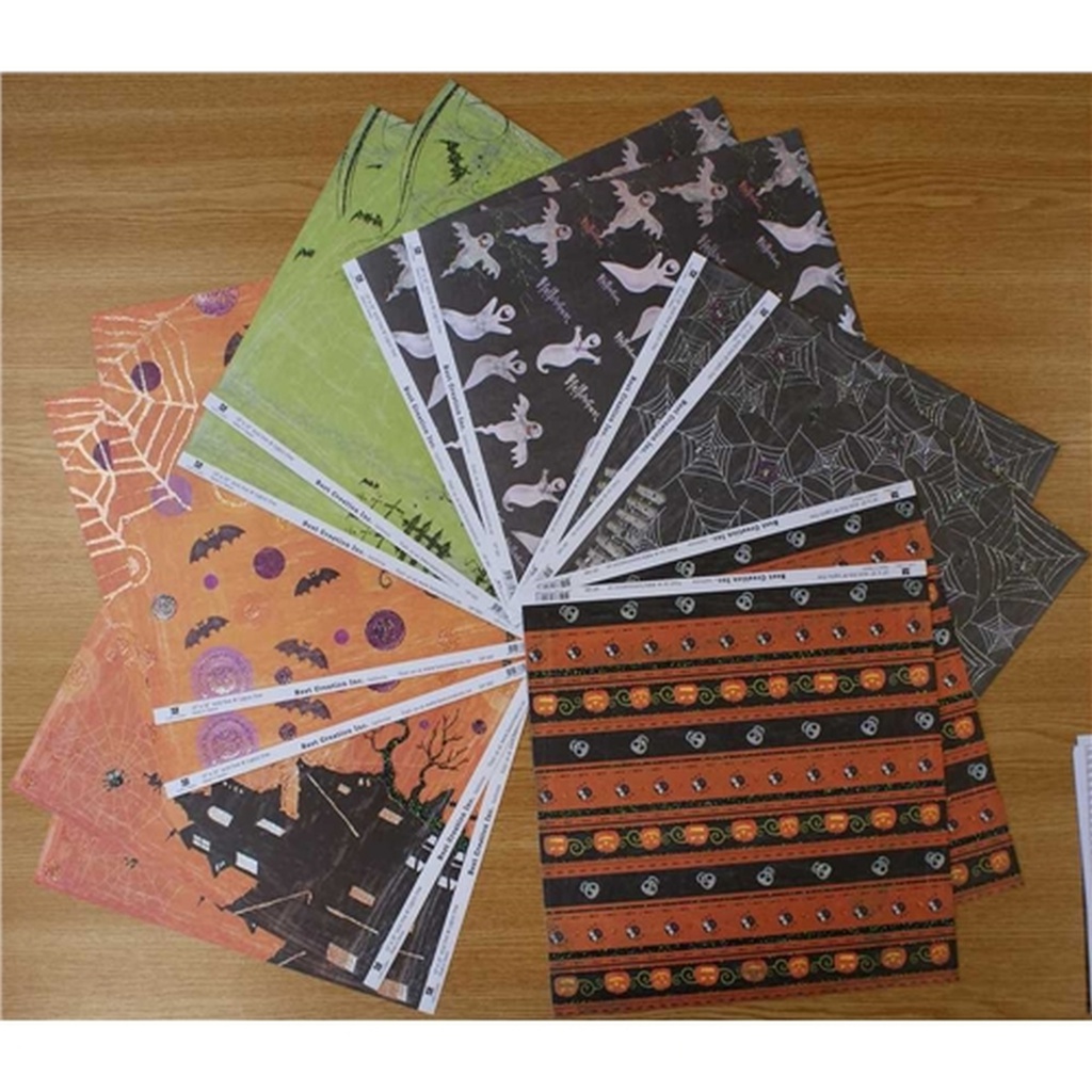 Best Creations Trick Or Treat Papers (x12)
