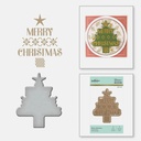 Spellbinders - Merry Christmas Holiday Glimmer Plate