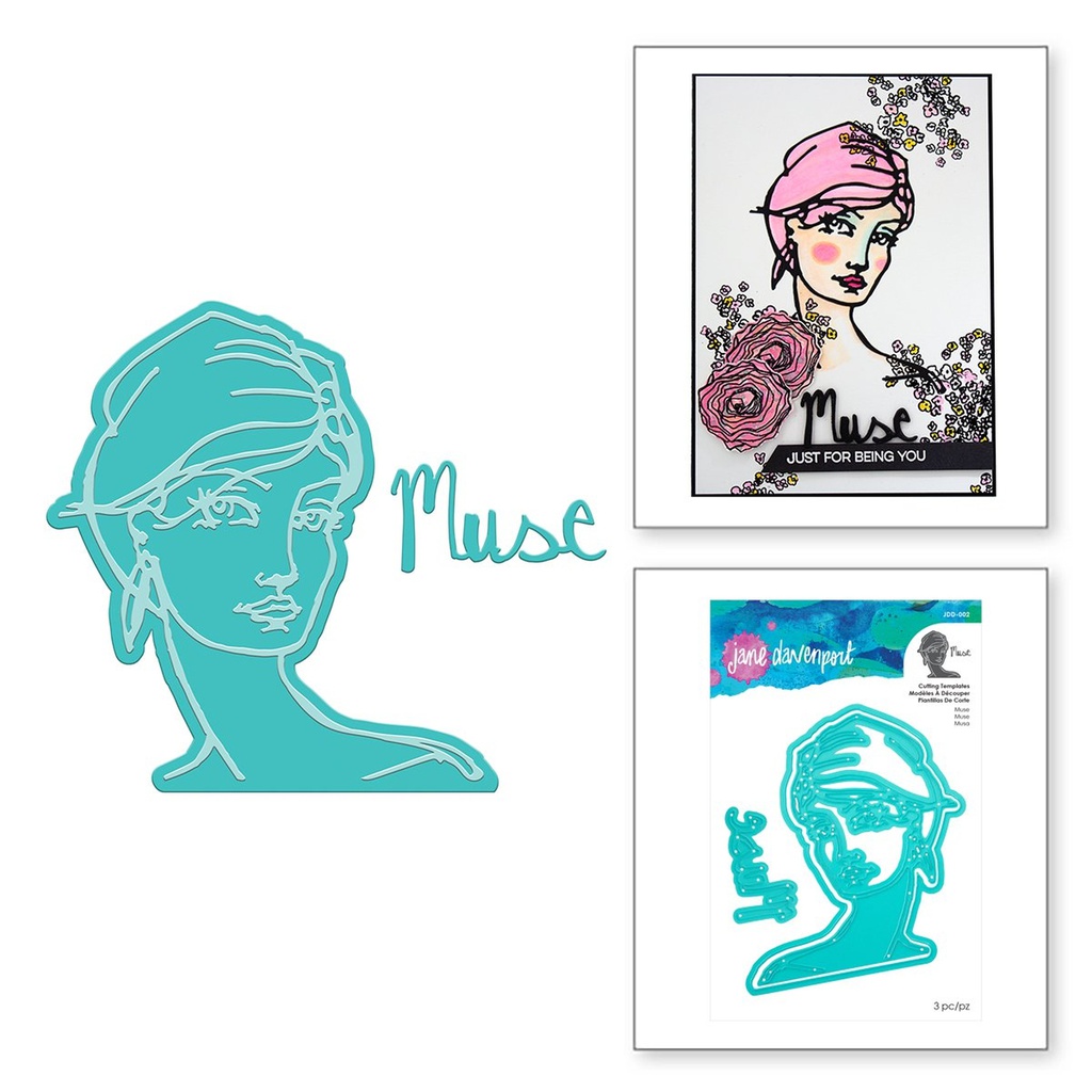 Spellbinders - Jane Davenport Muse die set