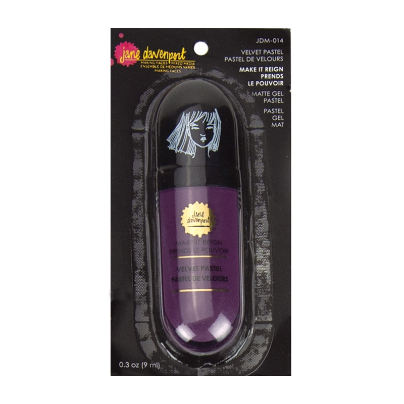 Jane Davenport Velvet Pastel Make It Reign Matte Gel Pastel Plum