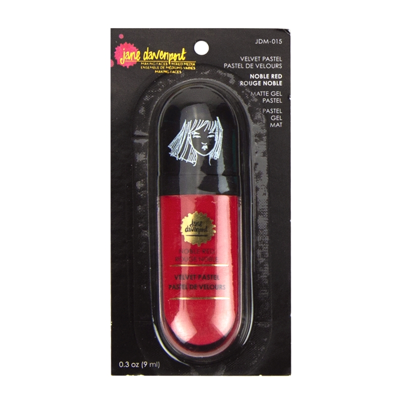 Jane Davenport Velvet Pastel Noble Red Matte Gel Pastel Scarlet