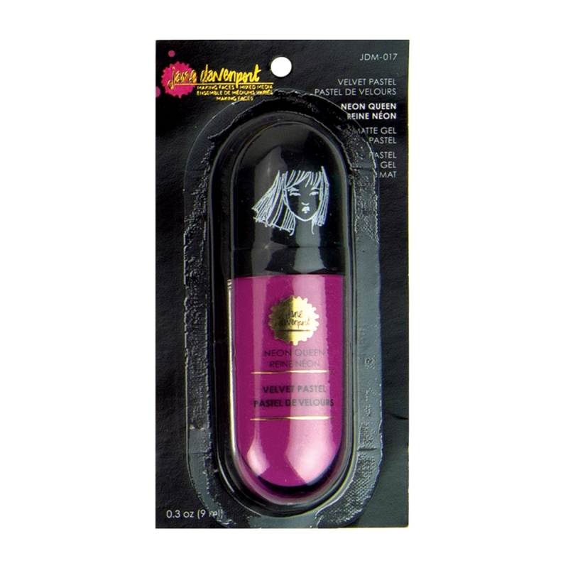 Spellbinders - Jane Davenport Velvet Pastel Neon Queen Matte Gel Pastel Hot Pink