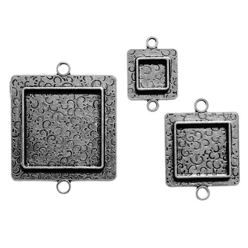 Spellbinders - Squares Two - Silver
