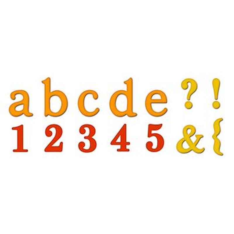 Spellbinders - Noble Roman (lower case)