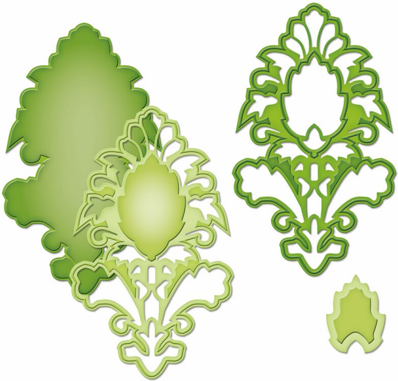 Spellbinders Die D-Lites - Medallion Six