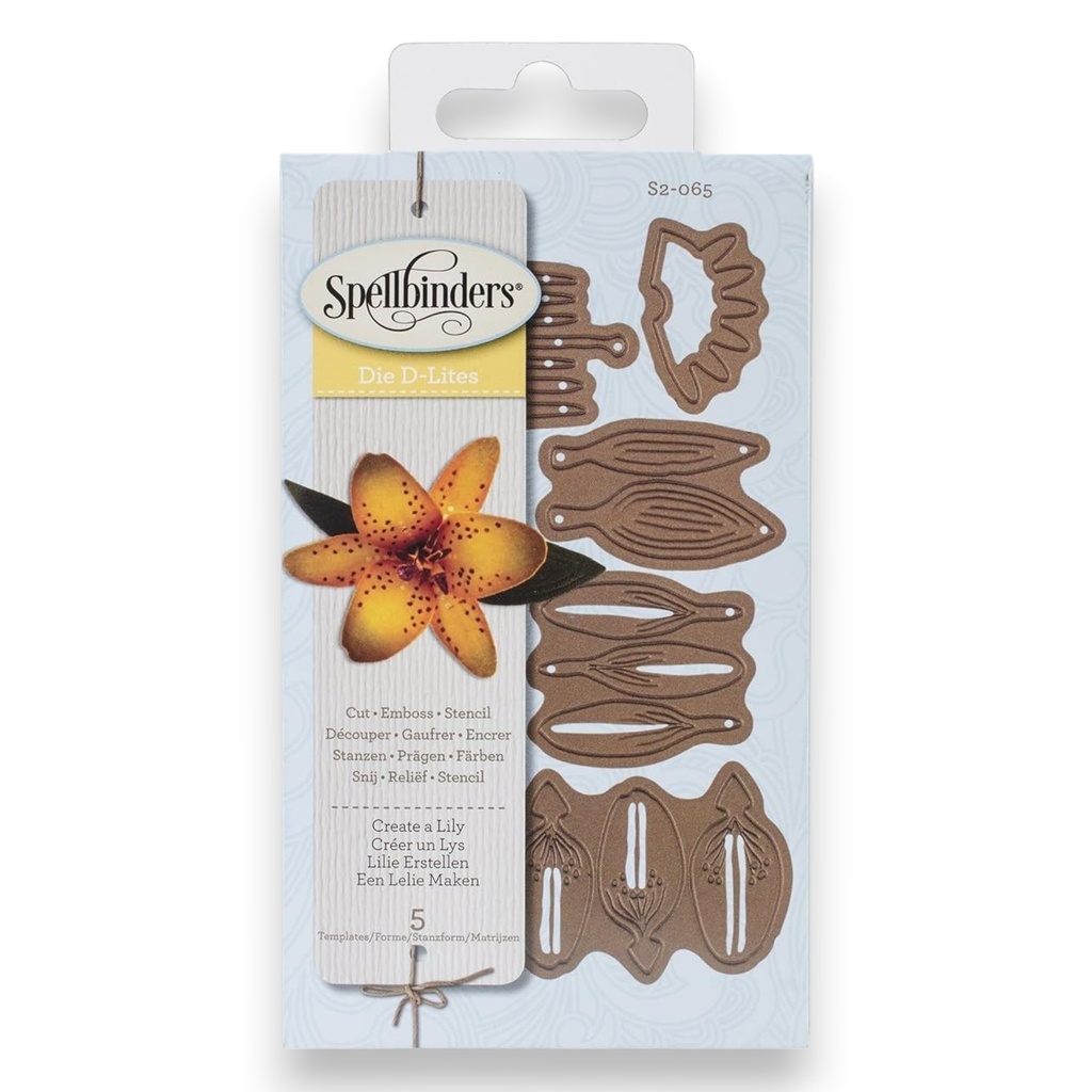 Spellbinders Die D-Lites - Create A Lily