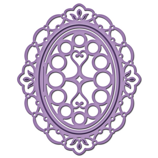 Spellbinders Die D-Lites - Wonderful Locket