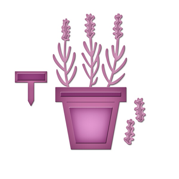 Spellbinders Die D-Lites - Lavender