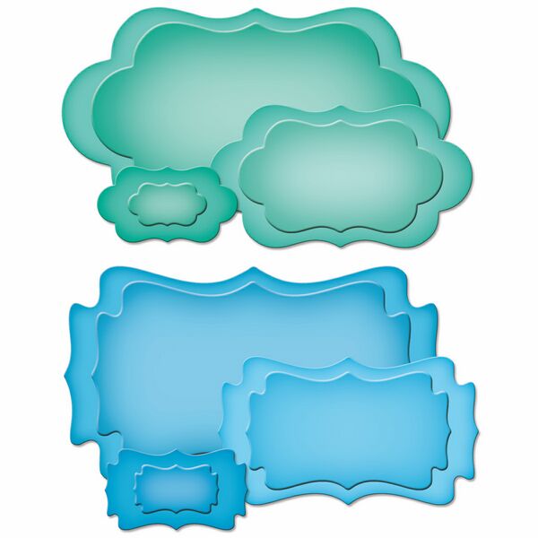 Spellbinders Die D-Lites Petite Labels One