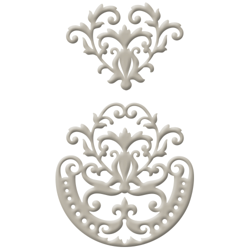 Spellbinders Die D-Lites - Victoria Accents