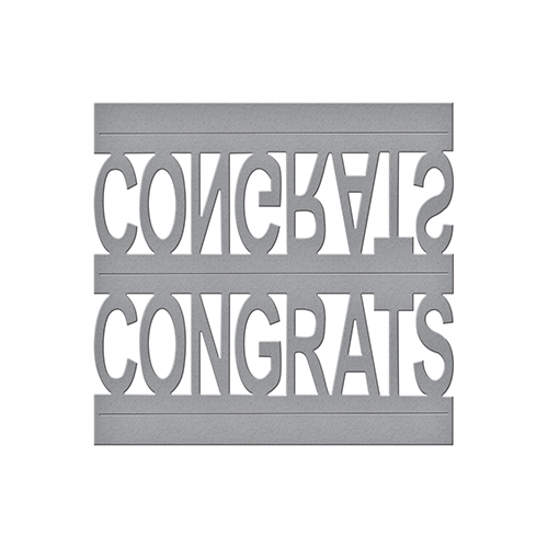 Spellbinders Shapeabilities - Congrats Pop Up