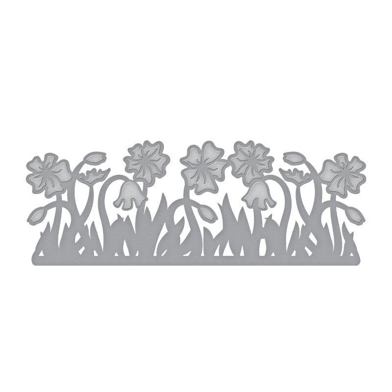 Spellbinders Die D-Lites Field of Poppies