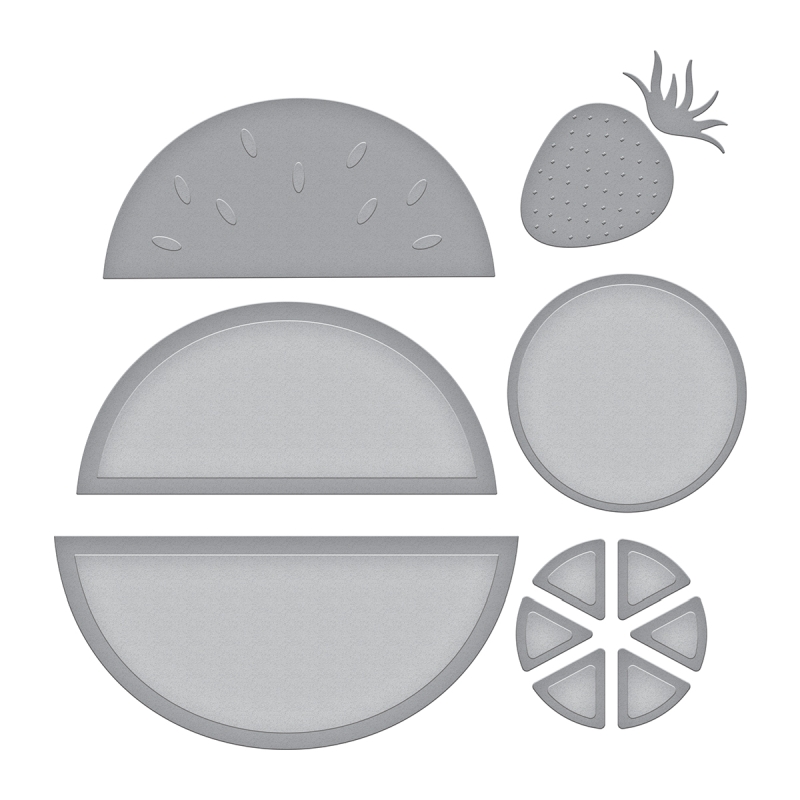 Spellbinders Die D-Lites - Fruit Salad 