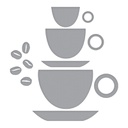 Spellbinders Die D-Lites - Cup and Beans 
