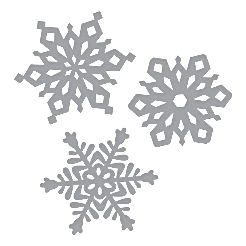 Spellbinders Die D-Lites - Snowflakes 