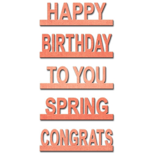 Spellbinders Shapeabilities - Bordered Sentiments