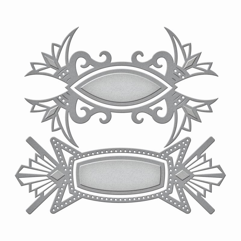 Spellbinders Shapeabilities - Art Deco Tags