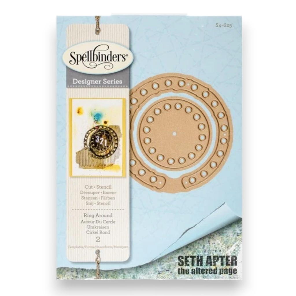Spellbinders Seth Apter - Ring Around Die Set
