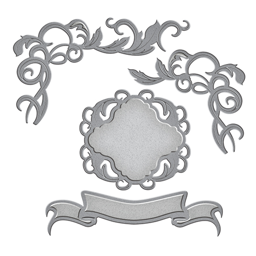 Spellbinders - Opulent Flourish Accents