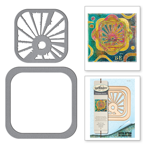 Spellbinders Seth Apter - The Altered Page - Ray of Light