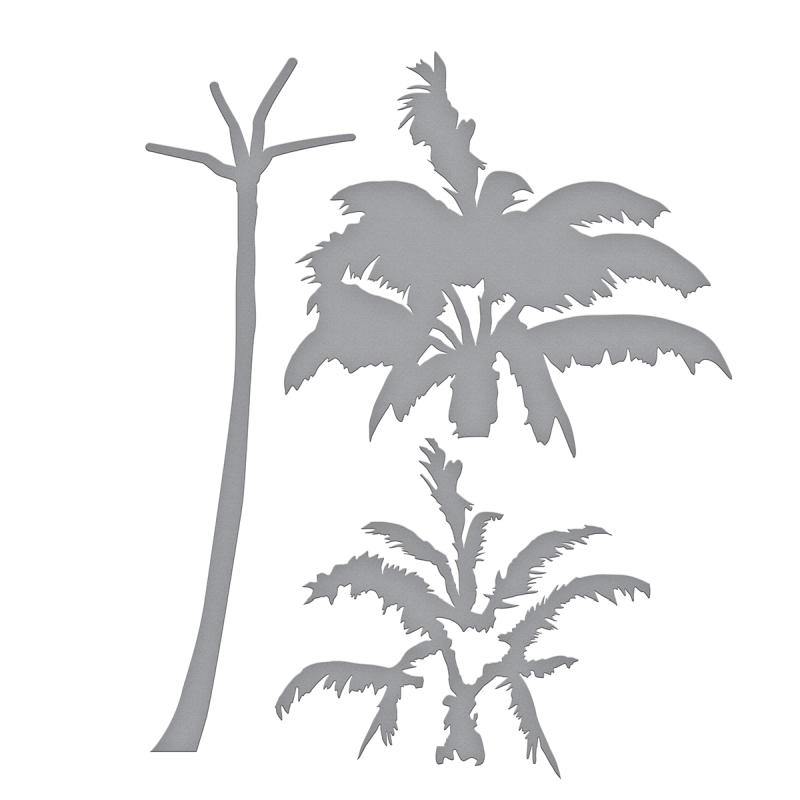 Spellbinders Shapeabilities - Layered Palm Tree Die