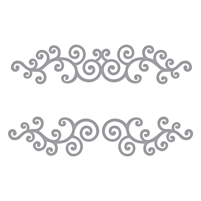 Spellbinders Shapeabilities - Swirls Border 