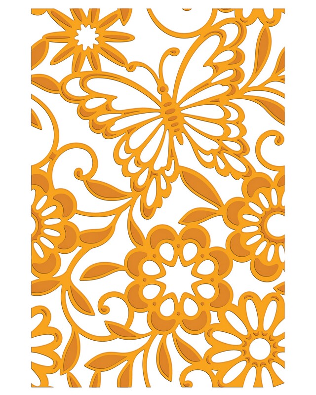 Spellbinders Shapeabilities - Butterfly Magic Expandable Patterns Die