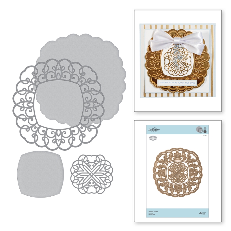 Spellbinders Shapeabilities - Ringlet Round Etched Dies