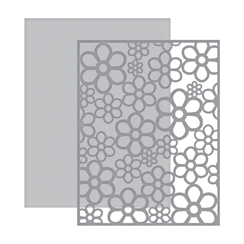 Spellbinders Card Creator - A2 Flower Background 