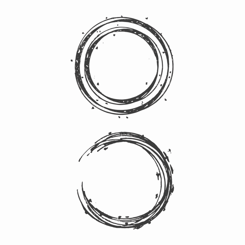 Spellbinders Seth Apter - Turnarounds Set 2 stamp set