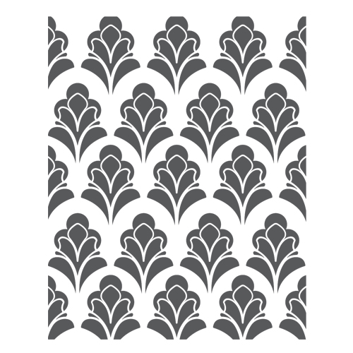 Spellbinders Eloquent Flourish Rubber Stamp