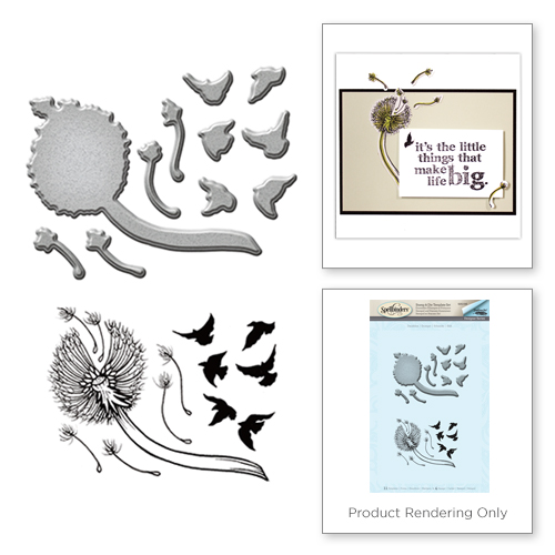 Spellbinders Stamp & Die Set - Dandelion