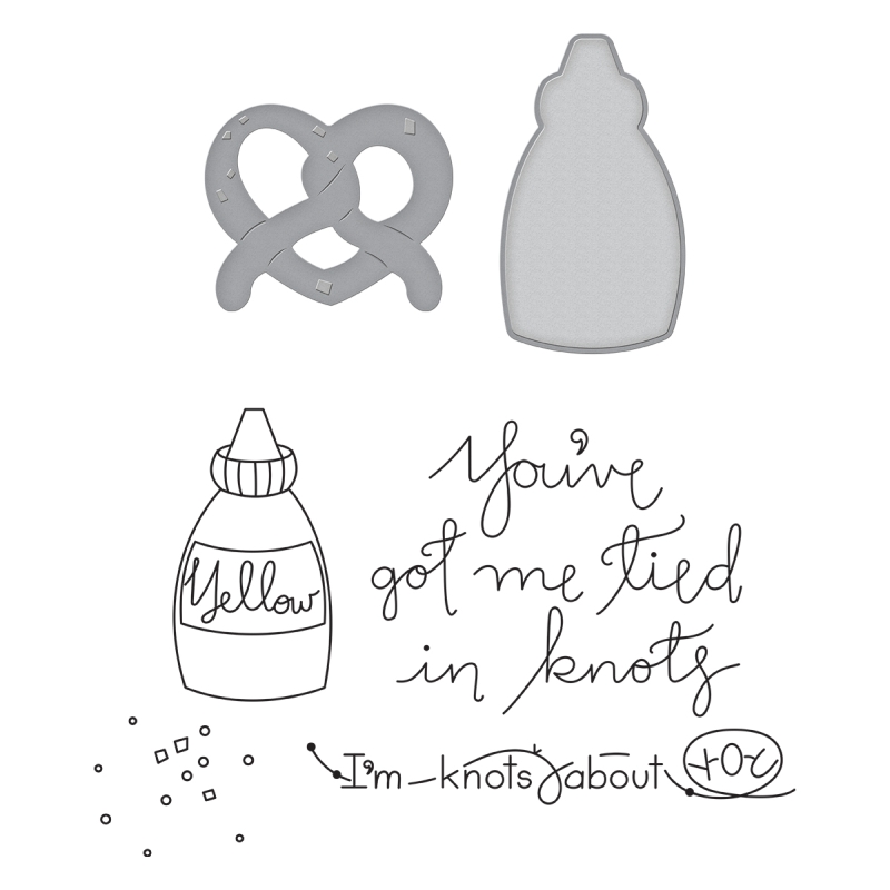 Spellbinders Stamp & Die Set - Twisted