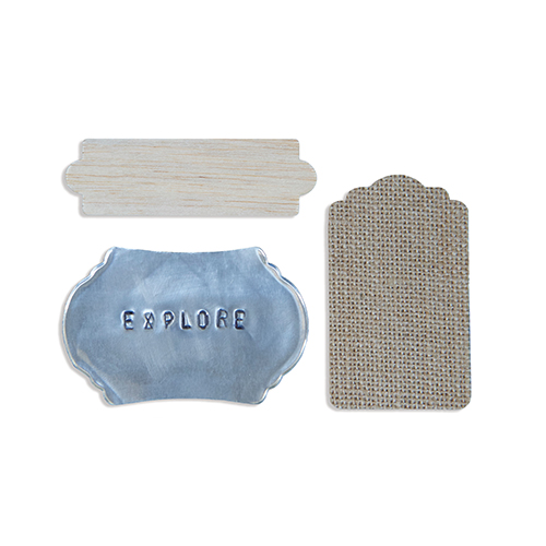 Spellbinders Contour Steel Rule Die – Tags and Labels