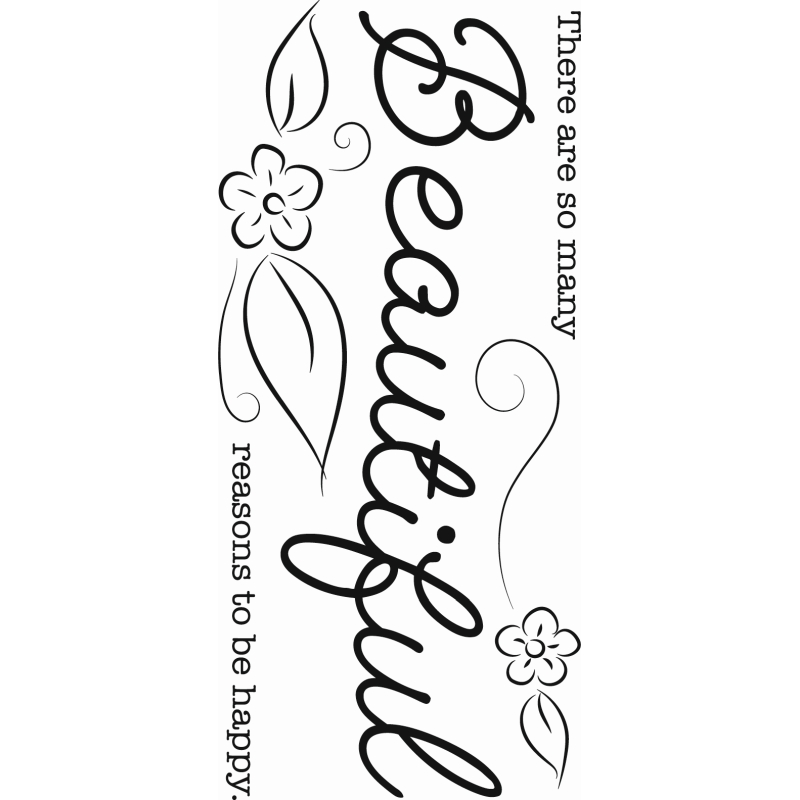 Sharon Callis Beautiful Stamp Set