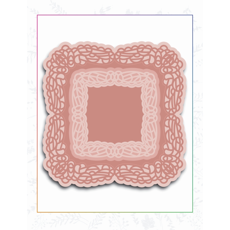 SCC Torcan Lace Frame Set Vintage Lace Nesting Dies