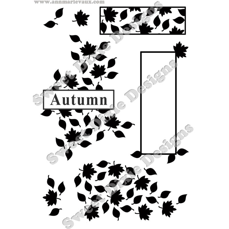 Sweet Dixie Autumn Cluster Stamp Set